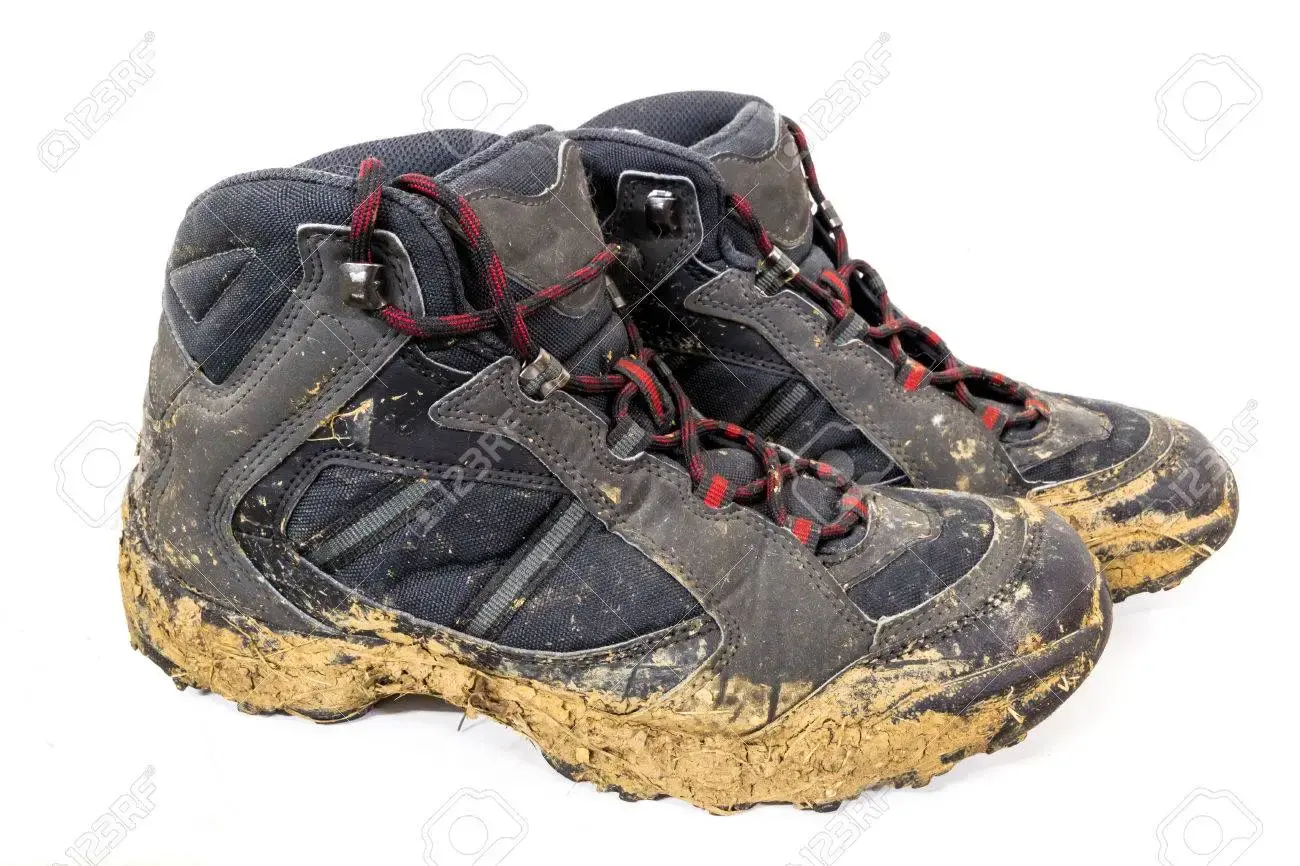 Chaussure rando boueuse 1